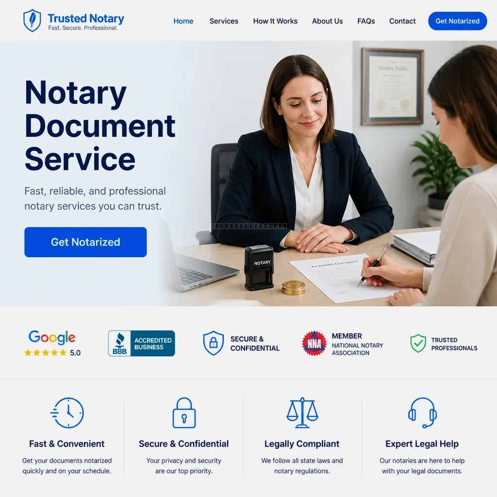 Notary consultation and document review at UrkundLabNet